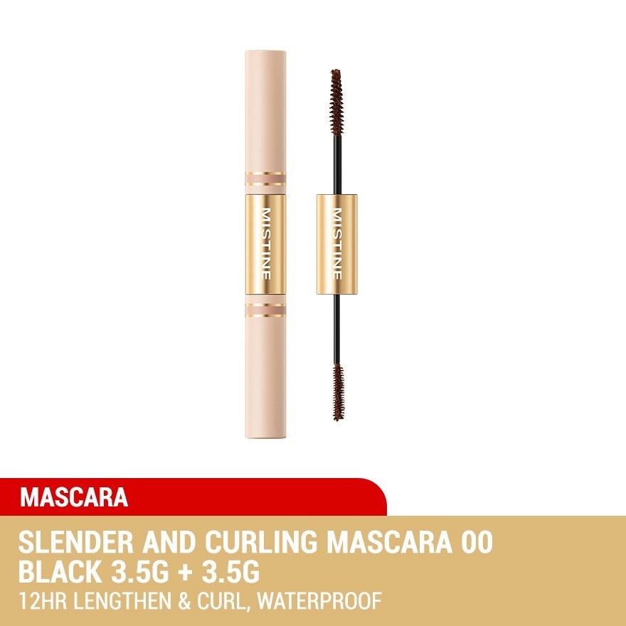 Slender And Curling Mascara 00 Black