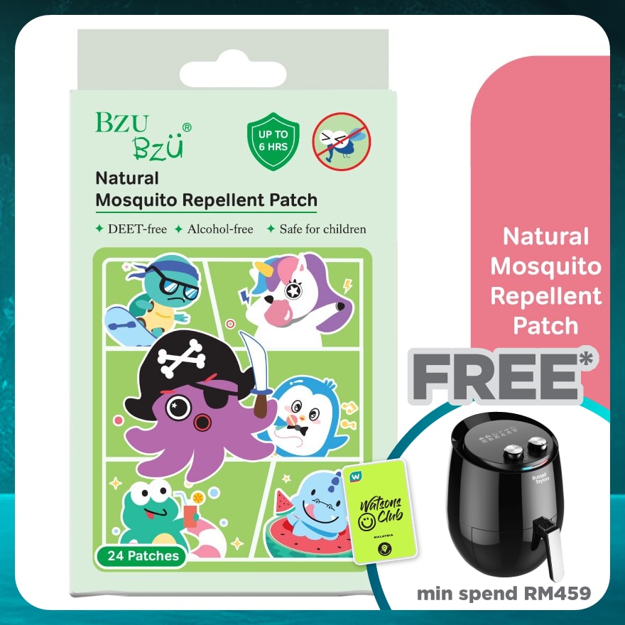 Natural Mosquito Repellent Patch 24 Patches