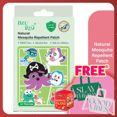 BZU BZU Natural Mosquito Repellent Patch 24 Patches
