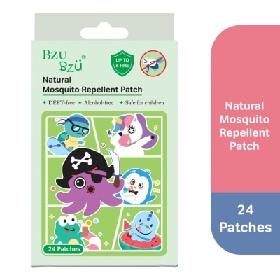 BZU BZU Natural Mosquito Repellent Patch 24 Patches