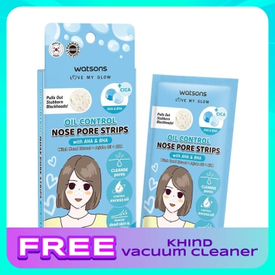 WATSONS Oil Control Nose Pore Strips With AHA & BHA 10S