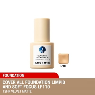 MISTINE Cover All Foundation Limpid And Soft Focus LF110