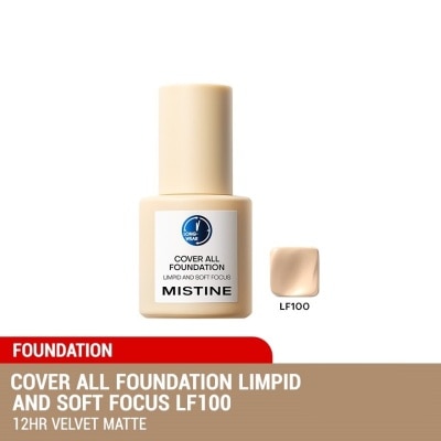 MISTINE Cover All Foundation Limpid And Soft Focus LF100