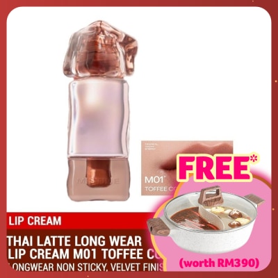 MISTINE Thai Latte Long Wear Lip Cream M01 Toffee Coconut