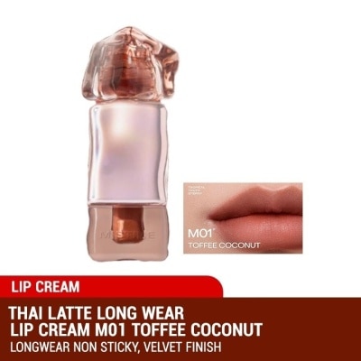 MISTINE Thai Latte Long Wear Lip Cream M01 Toffee Coconut