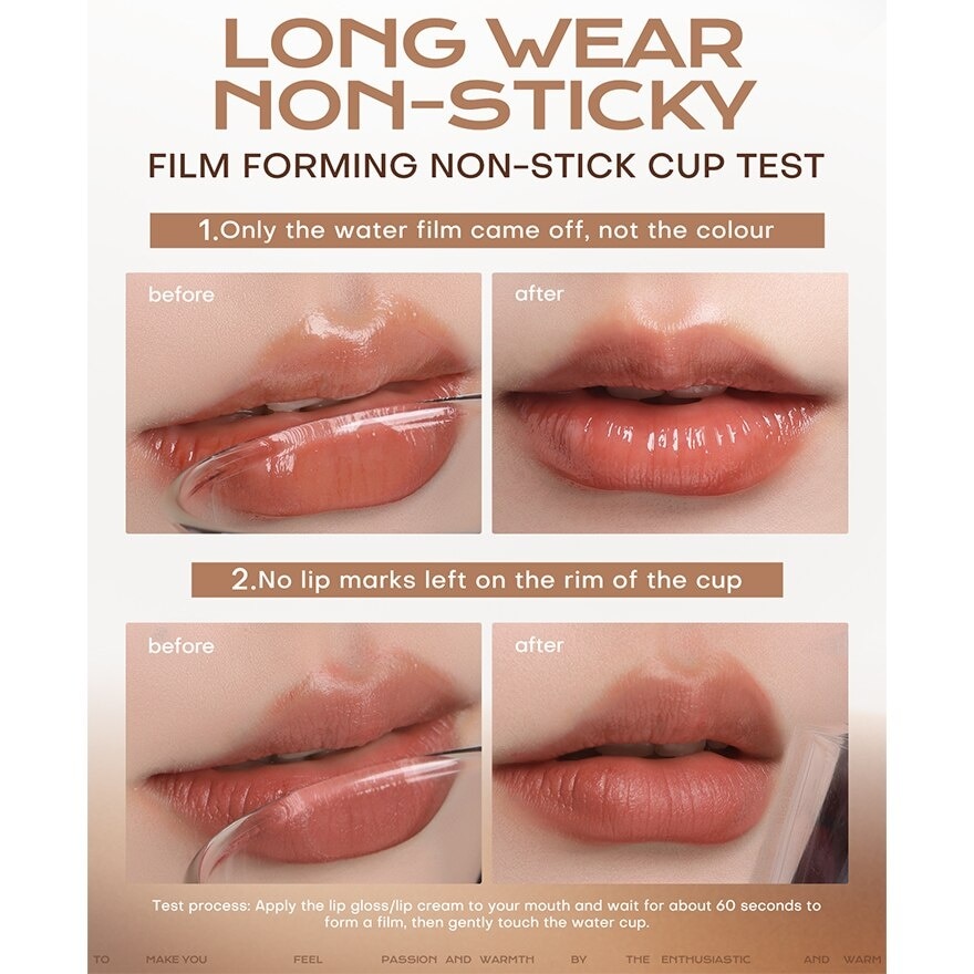 Thai Latte Long Wear Lip Cream M01 Toffee Coconut