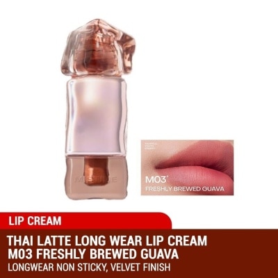 MISTINE Thai Latte Long Wear Lip Cream M03 Freshly Brewed Guava