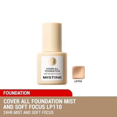 MISTINE Cover All Foundation Mist And Soft Focus LP110