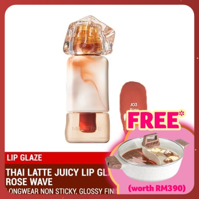 MISTINE Thai Latte Juicy Lip Glaze J03 Rose Wave
