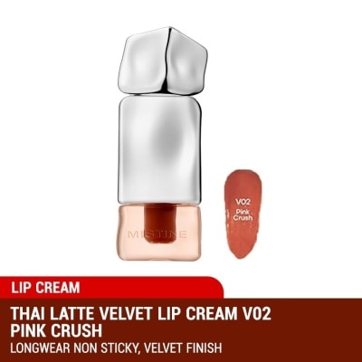 MISTINE Thai Latte Velvet Lip Cream V02 Pink Crush