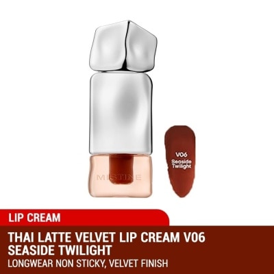 MISTINE Thai Latte Velvet Lip Cream V06 Seaside Twilight