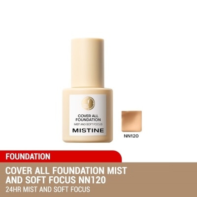 MISTINE Cover All Foundation Mist And Soft Focus NN120