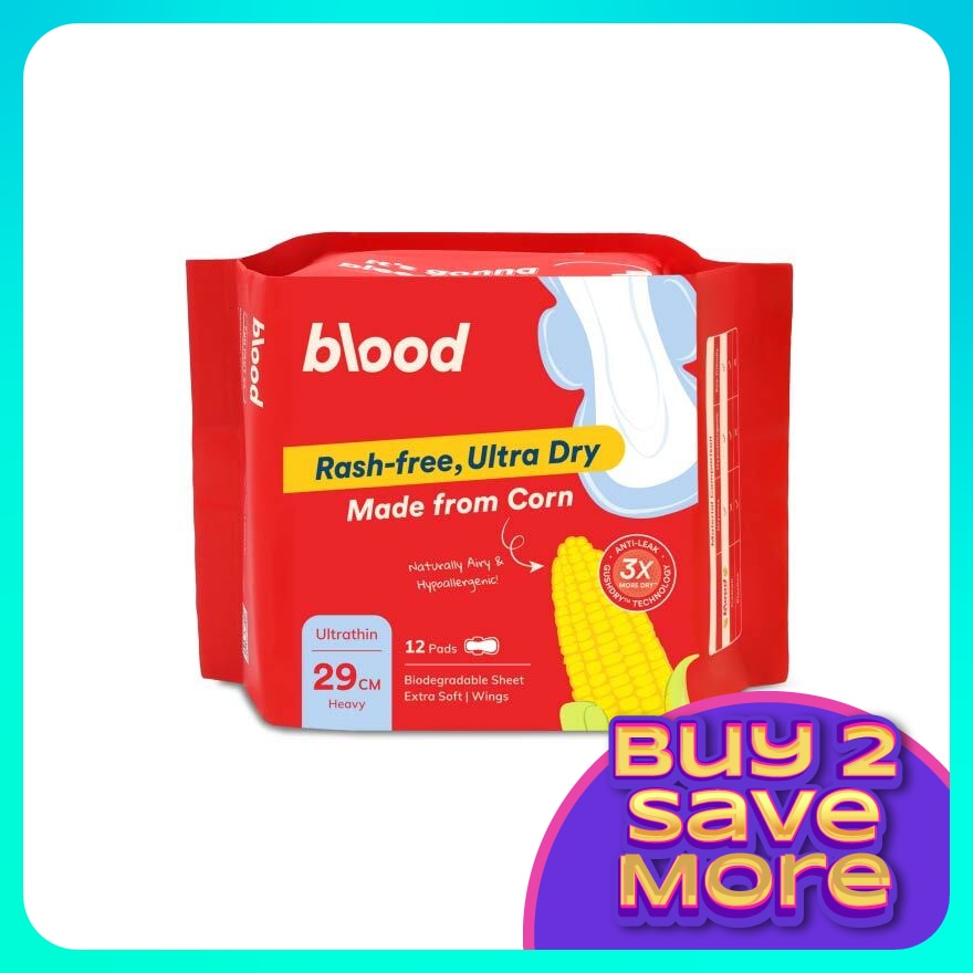 Ultrathin Corn Pad Heavy Wings 29cm 12s