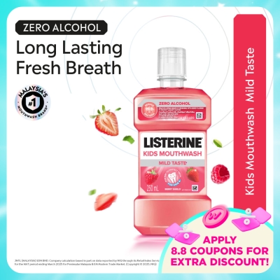 LISTERINE - Kids Mouthwash Berry Shield 250ml
