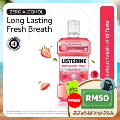 LISTERINE - Kids Mouthwash Berry Shield 250ml