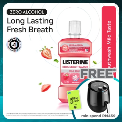 LISTERINE Kids Mouthwash Berry Shield 250ml