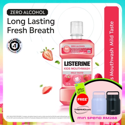 LISTERINE - Kids Mouthwash Berry Shield 250ml