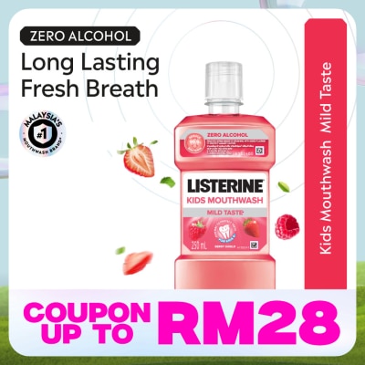 LISTERINE Kids Mouthwash Berry Shield 250ml