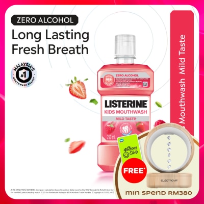 LISTERINE - Kids Mouthwash Berry Shield 250ml