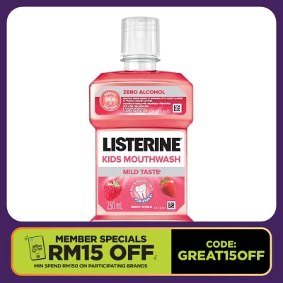 LISTERINE Kids Mouthwash Berry Shield 250ml