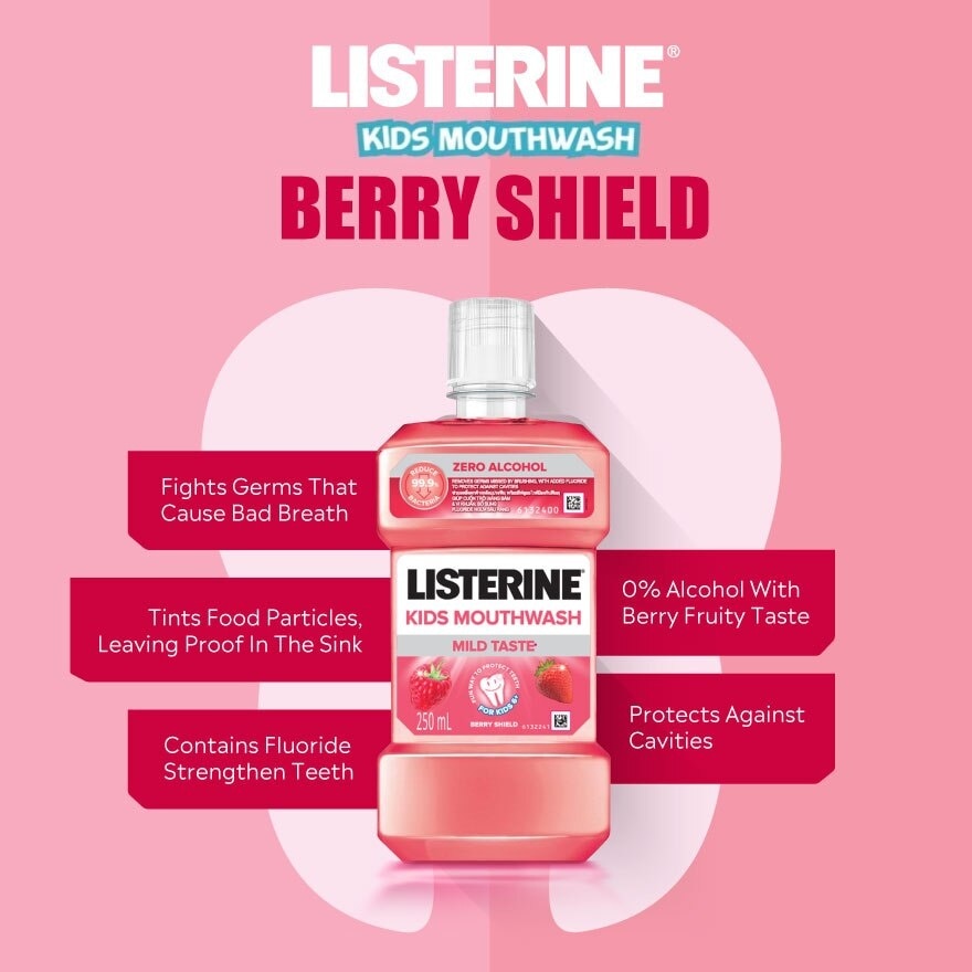 Kids Mouthwash Berry Shield 250ml