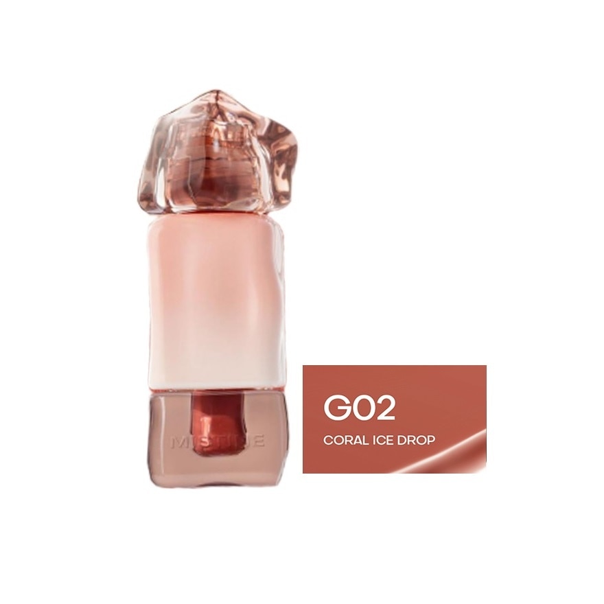 Thai Latte Long Wear Lip Glaze G02 Coral Ice Drop