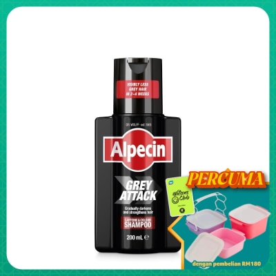 ALPECIN - Grey Attack Caffeine & Color Shampoo 200ml