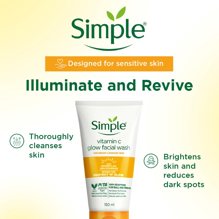 Vitamin C Glow Facial Wash 150ml image