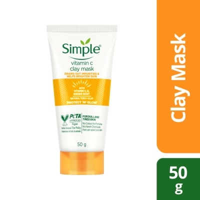 SIMPLE Vitamin C Clay Mask 50g