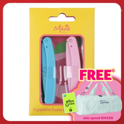 MIINE Fold Eye Brow Razor 2s