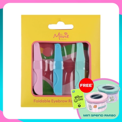 MIINE Fold Eye Brow Razor 3s