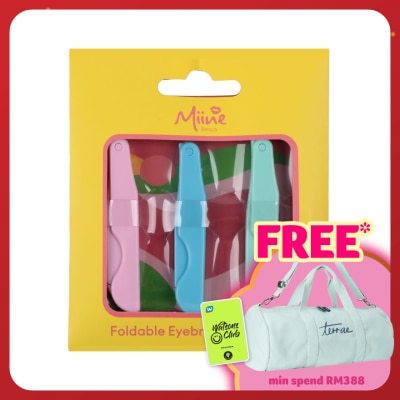 MIINE Fold Eye Brow Razor 3s