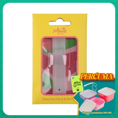 MIINE - Glass Nail File & Buffer s