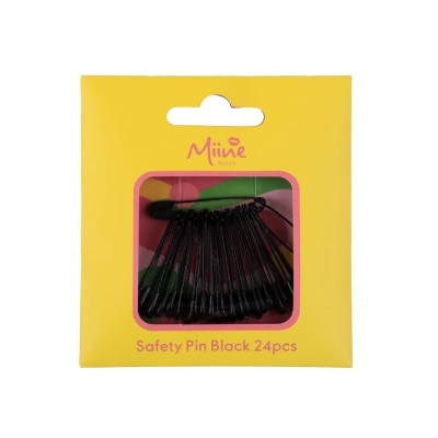 MIINE Safety Pin Black 24s