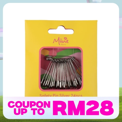 MIINE Safety Pin Silver 24s