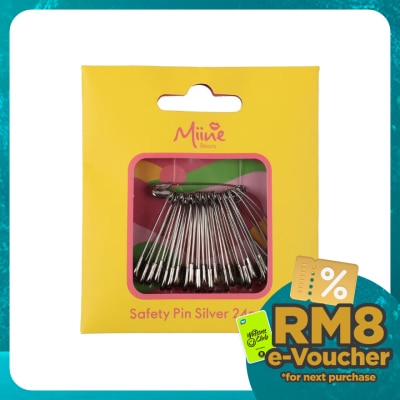 MIINE Safety Pin Silver 24s