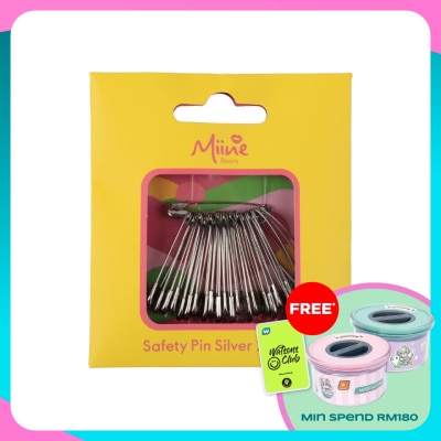 MIINE Safety Pin Silver 24s