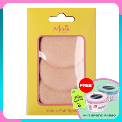 MIINE Velour Puff 3s