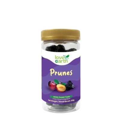 LOVE EARTH Dried Prunes 180g