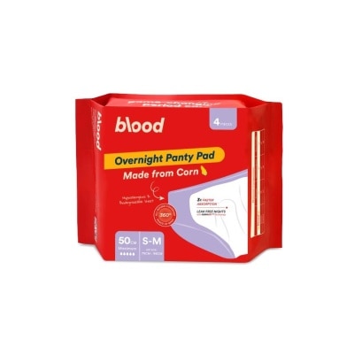 BLOOD Overnight Panty Pad S-M 4s