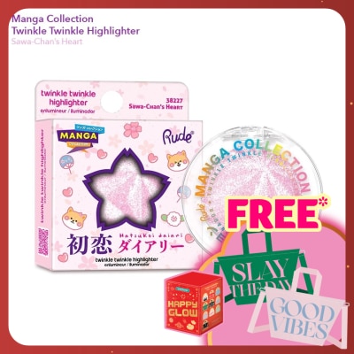 RUDE COSMETIC Manga Collection Twinkle Twinkle Highlighter Sawa-Chan's Heart