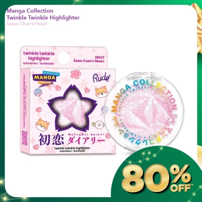 RUDE COSMETIC Manga Collection Twinkle Twinkle Highlighter Sawa-Chan's Heart