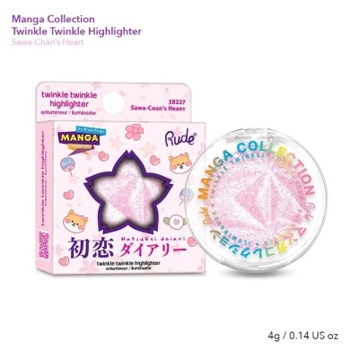 RUDE COSMETIC Manga Collection Twinkle Twinkle Highlighter Sawa-Chan's Heart