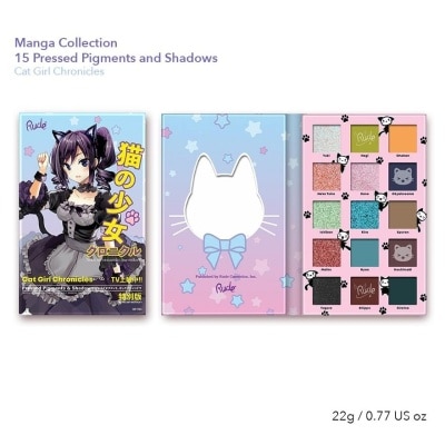 RUDE COSMETIC Manga Collection Palette Cat Girl Chronicles