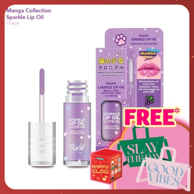 RUDE COSMETIC Manga Collection Manga Sparkle Lip Oil Grape