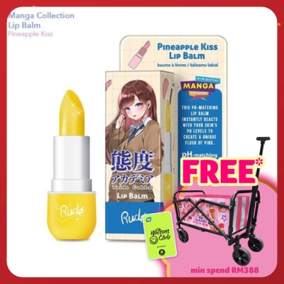 RUDE COSMETIC Manga Collection Lip Balm Pineapple Kiss