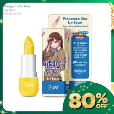 RUDE COSMETIC Manga Collection Lip Balm Pineapple Kiss