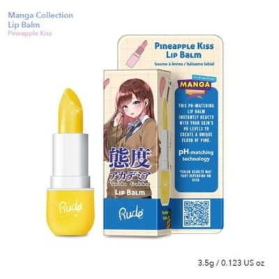 RUDE COSMETIC Manga Collection Lip Balm Pineapple Kiss