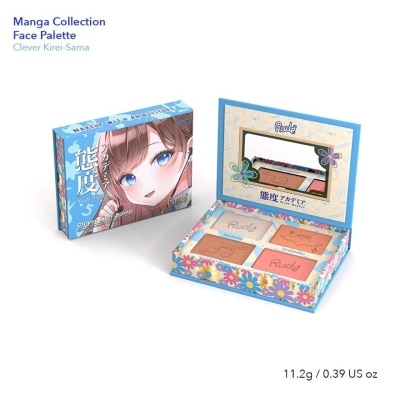 RUDE COSMETIC Manga Collection Face Palette Clever Kirei-Sama