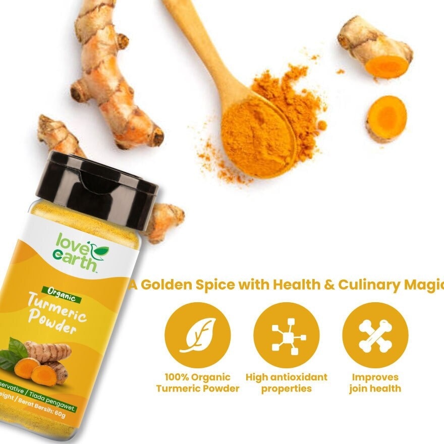 Organic Turmeric Powder 60g